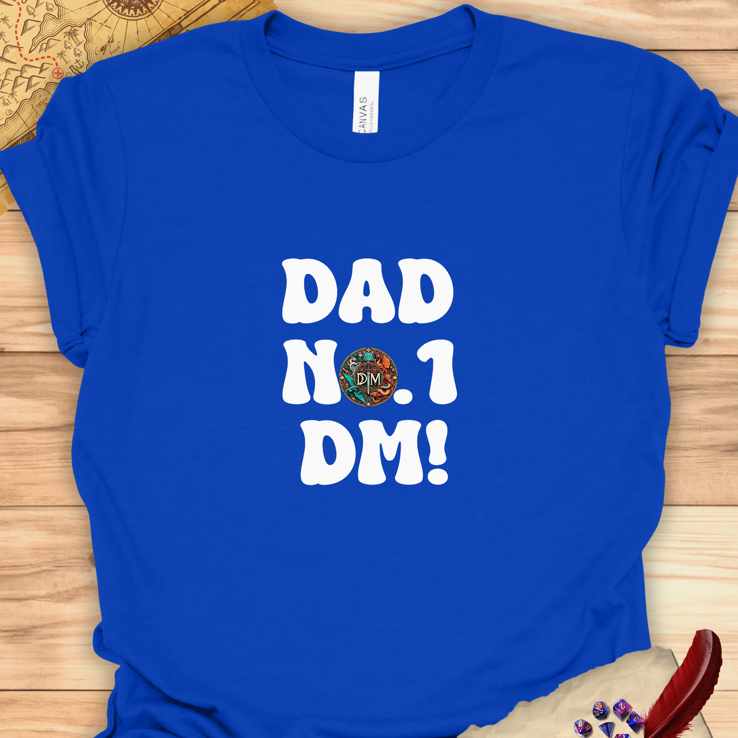 Dad No. 1 DM DND T-Shirt