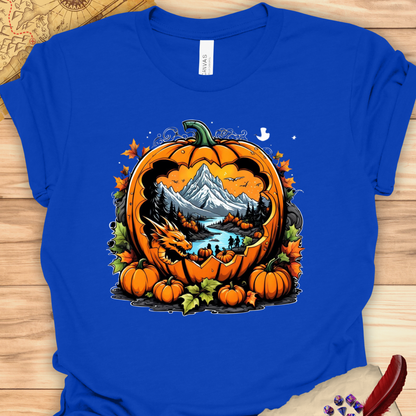 Pumpkin Mountain Scene