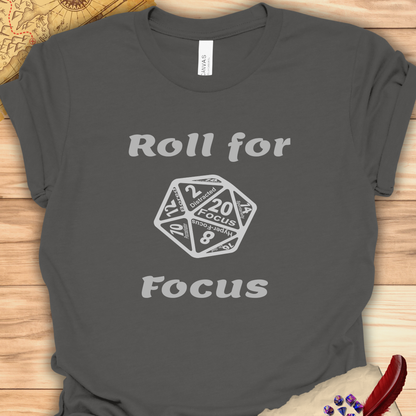 D20 Roll for focus T-Shirt