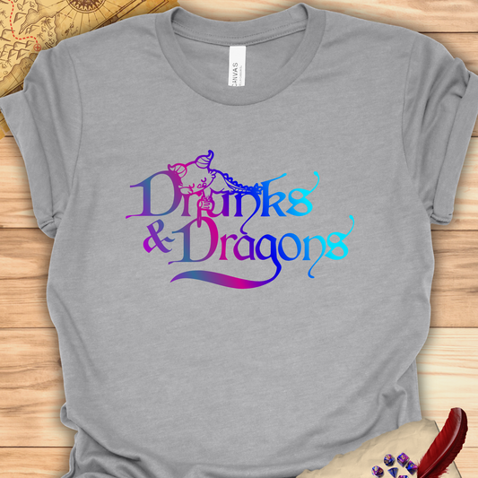 Drunks & Dragons - Carme T-shirt Multicolour purple