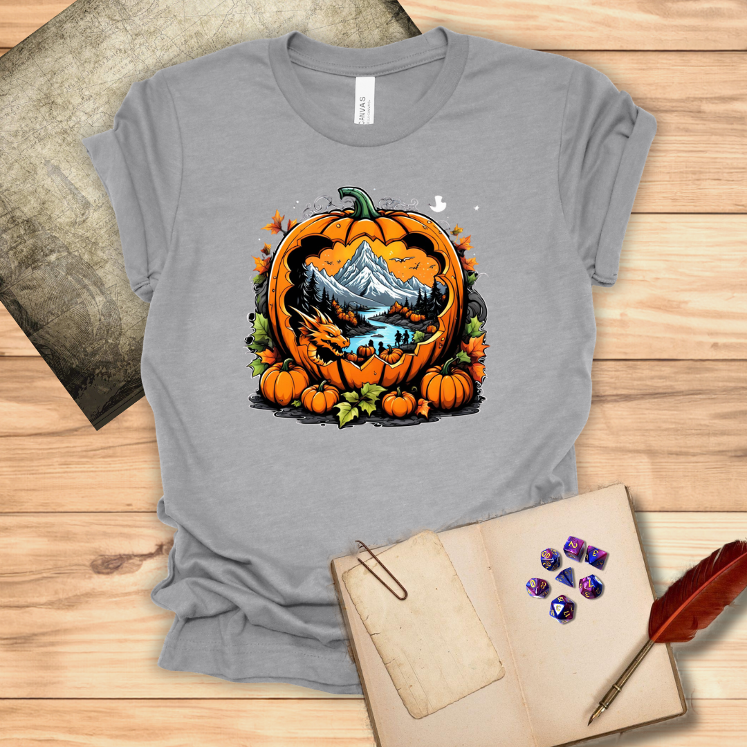 Pumpkin Mountain Scene