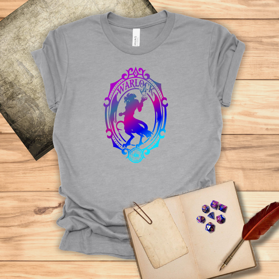 Warlock Emblem - T-Shirt Multicolour purple