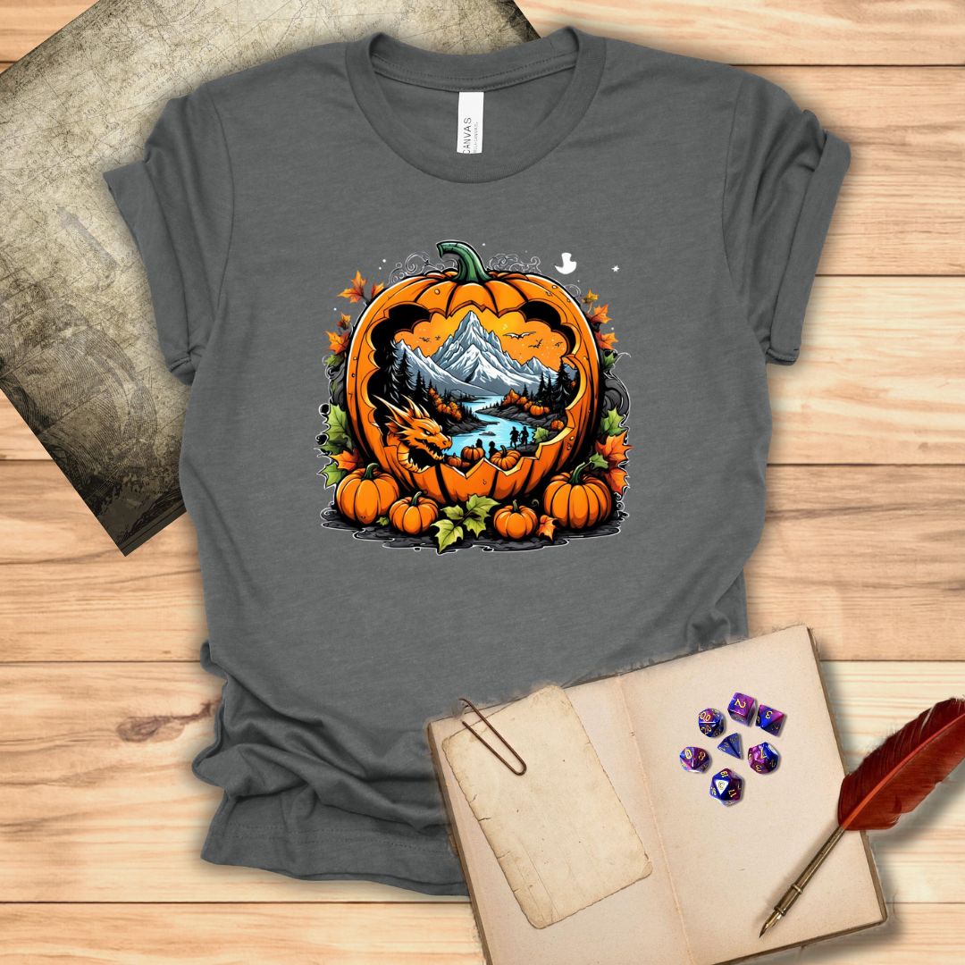 Pumpkin Mountain Scene