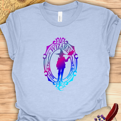 Wizard Emblem - T-Shirt Multicolour purple