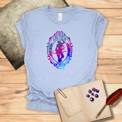 Archer Emblem - T-Shirt Multicolour purple