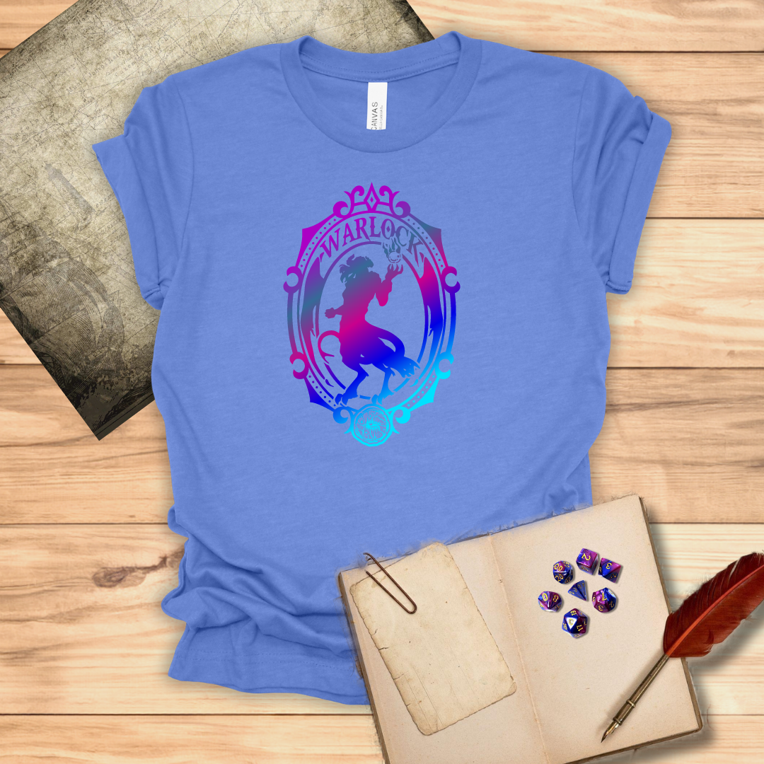 Warlock Emblem - T-Shirt Multicolour purple