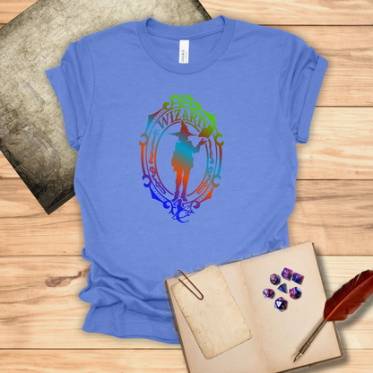 Wizard Emblem - T-Shirt Multicolour green