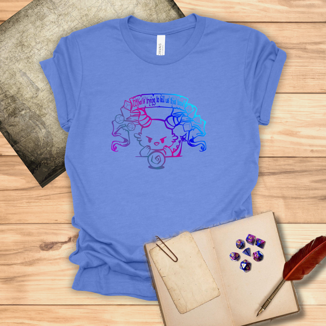 What's trying to kill us? - Carme T-shirt Multicolour purple