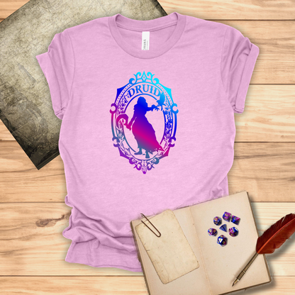 Druid Emblem - T-Shirt Multicolour purple