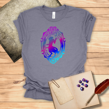 Warlock Emblem - T-Shirt Multicolour purple