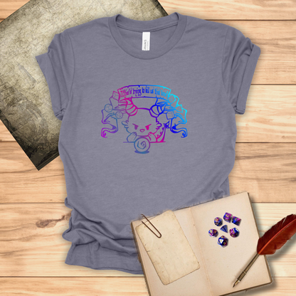 What's trying to kill us? - Carme T-shirt Multicolour purple