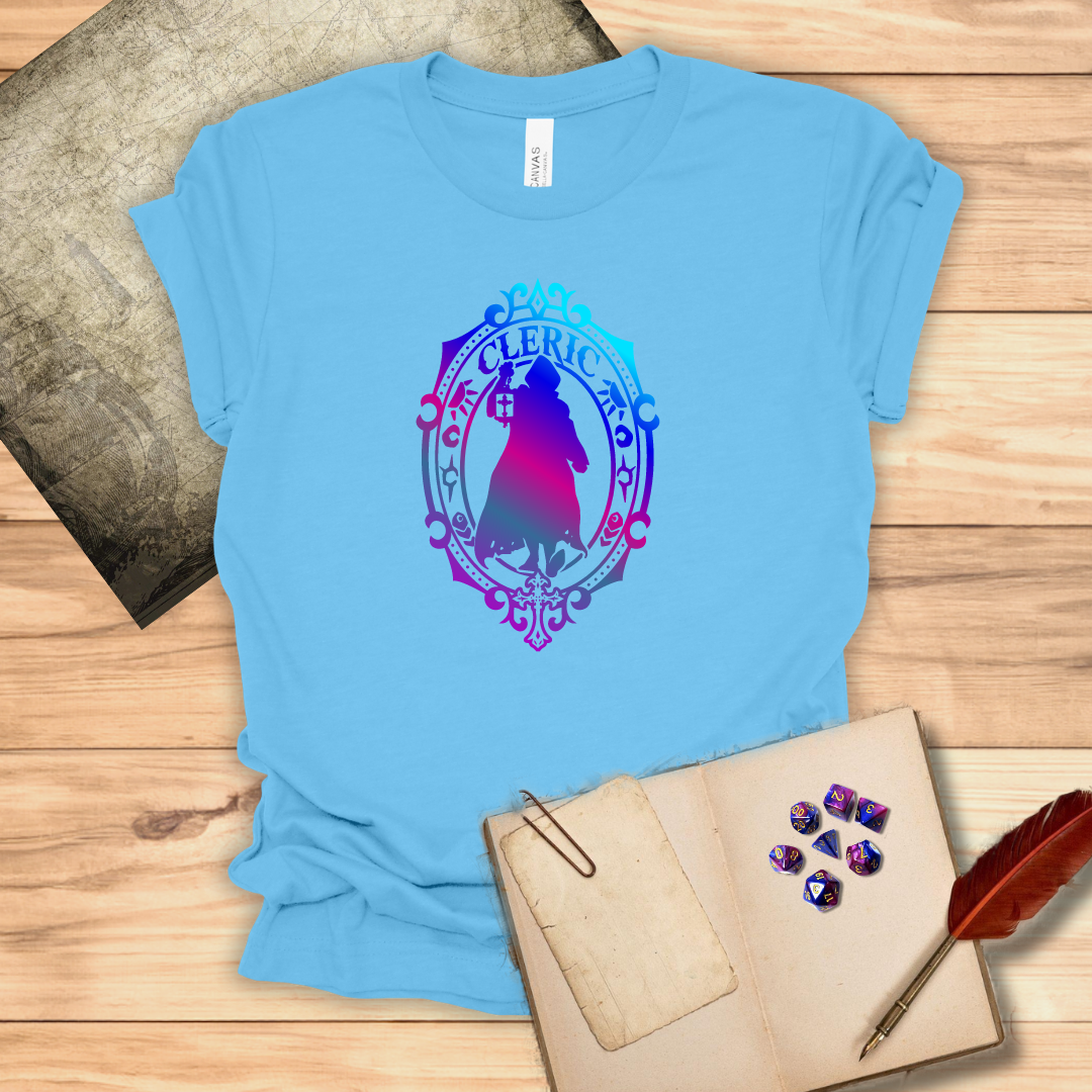 Cleric Emblem - T-Shirt Multicolour purple