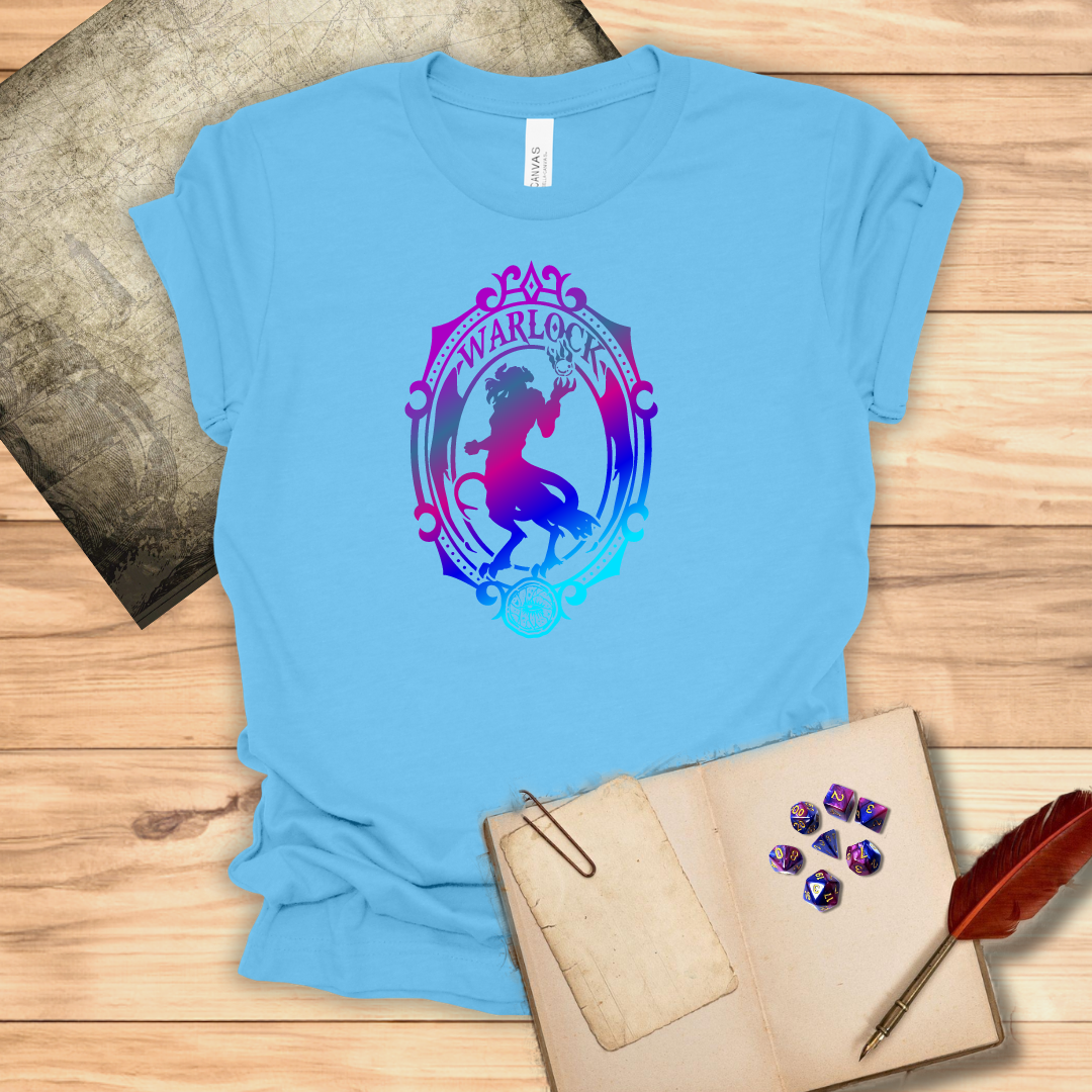 Warlock Emblem - T-Shirt Multicolour purple