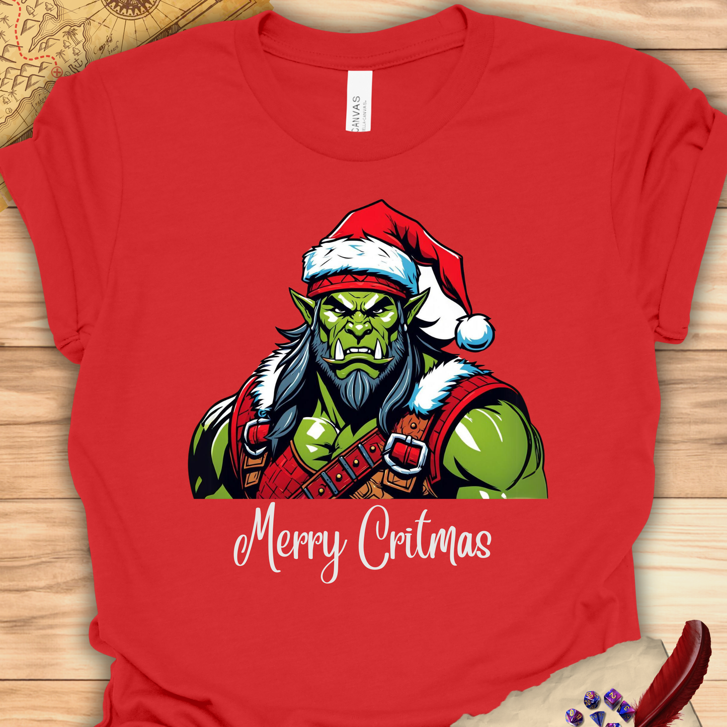 Merry Critmas - Half Orc Barbarian